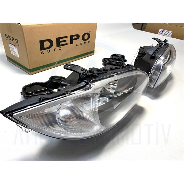 2 x BMW 1 SERİSİ E87 E81 E88 03-13 HALOJEN ÖN FAR SOL-SAĞ DEPO