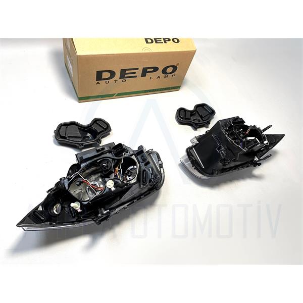 2 x BMW 1 SERİSİ E87 E81 E88 03-13 HALOJEN ÖN FAR SOL-SAĞ DEPO