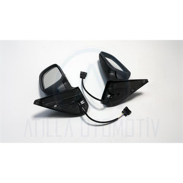 2 x VW BORA 1J2 1999-2005 ELEKTRİKLİ DIŞ YAN AYNA SETİ SOL SAĞ