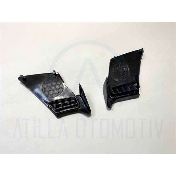 2 x MERCEDES E SERİSİ W210 HOPARLÖR KAPAĞI SİYAH SOL-SAĞ