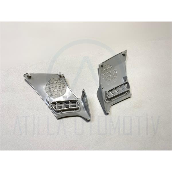 2 x MERCEDES E SERİSİ W210 HOPARLÖR KAPAĞI GRİ SOL-SAĞ