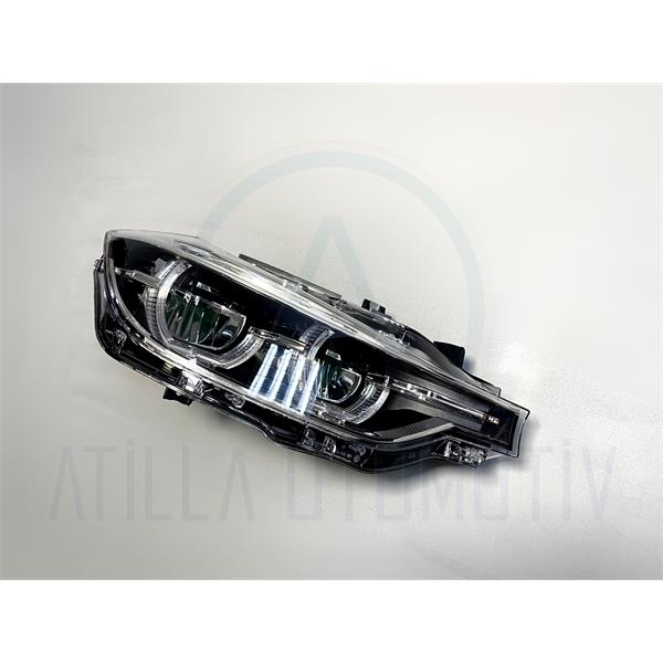 BMW 3 SERİSİ F30 F31 2015-2019 LCİ KROM LED ÖN FAR SAĞ
