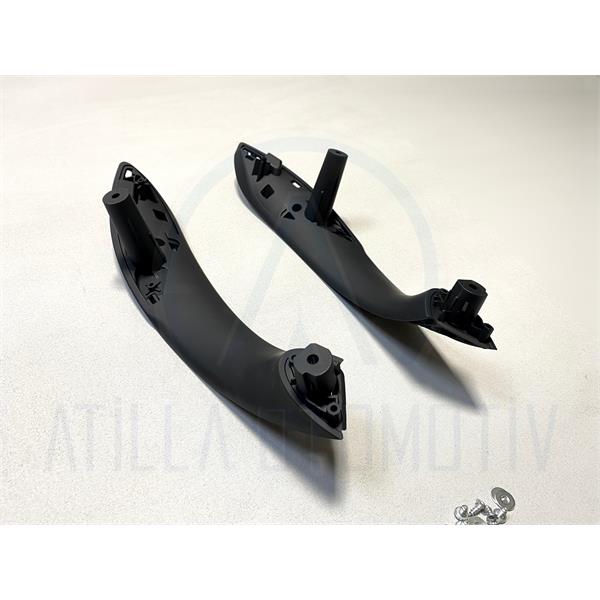 2 x BMW 3 SERİSİ F30 F34 KAPI İÇ ÇEKME KOLU TUTAMAK ARKA SİYAH