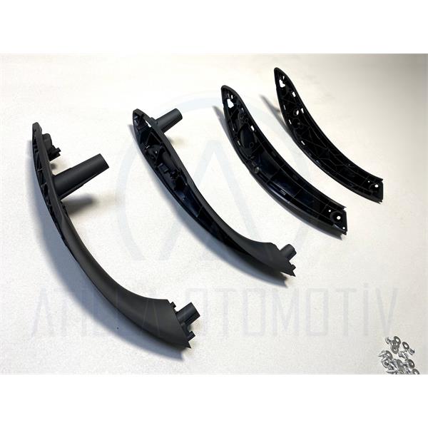 4 x BMW 3 SERİSİ F30 F34 KAPI İÇ ÇEKME KOLU TUTAMAK ÖN ARKA SİYAH