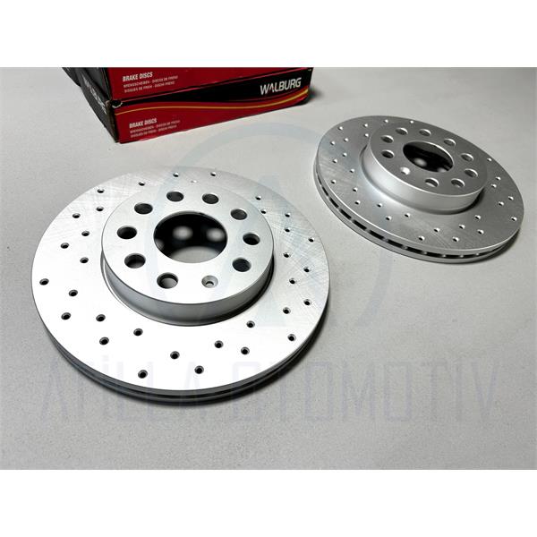 SKODA KAMİQ 1.5 TSİ ÖN FREN DİSKİ TAKIM 276MM SPOR DELİK