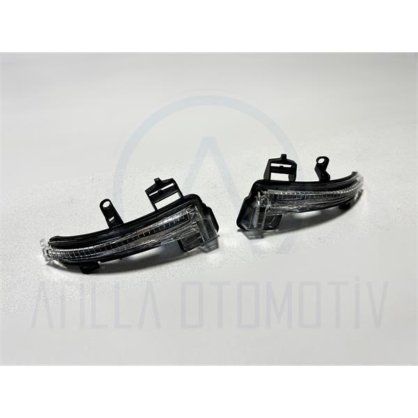 2 x SKODA SUPERB 3V 2015-2023 AYNA SİNYALİ SOL-SAĞ TAKIM