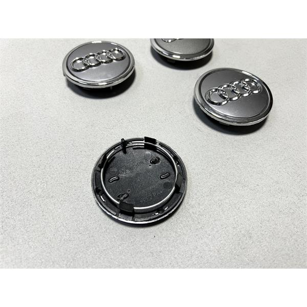 4 x AUDİ A8 2004-2010 ÇELİK JANT GÖBEĞİ 68MM TAKIM GRİ