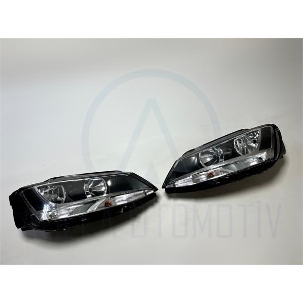 2 x VW JETTA IV 5C 2011-2017 HALOJEN ÖN FAR SOL SAĞ TAKIM
