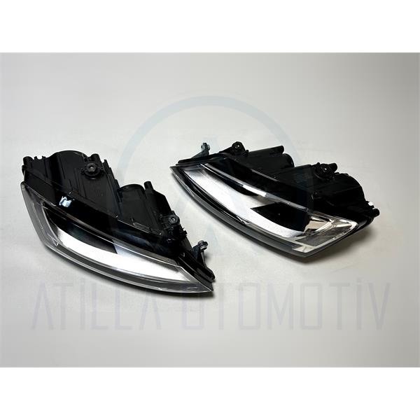 2 x VW JETTA IV 5C 2011-2017 HALOJEN ÖN FAR SOL SAĞ TAKIM