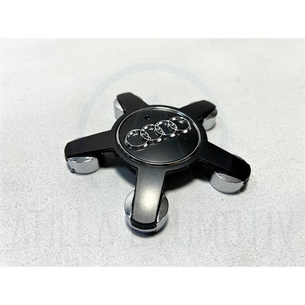 1 x AUDİ A8 4H D4 08-18 AHTAPOT ÇELİK JANT GÖBEĞİ SİYAH 112MM