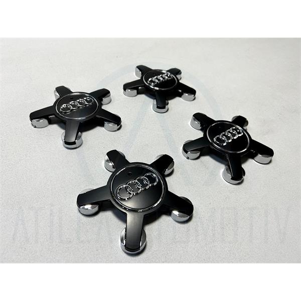 4 x AUDİ TT 8J 08-14 AHTAPOT ÇELİK JANT GÖBEK SETİ SİYAH 112MM