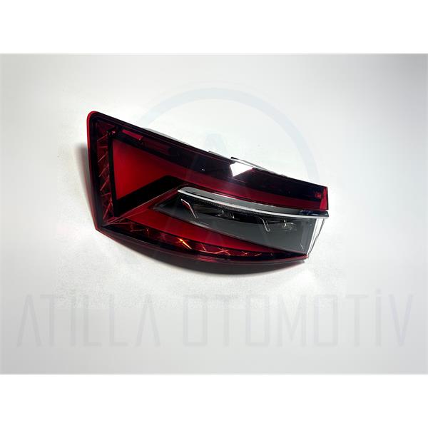 SKODA SUPERB 3V 2015-2024 LED STOP LAMBASI KROM SOL ORİJİNAL