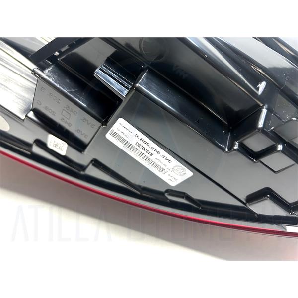 SKODA SUPERB 3V 2015-2024 LED STOP LAMBASI KROM SOL ORİJİNAL