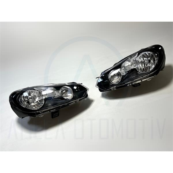 2 x VW GOLF 6 5K 2008-2013 HALOJEN ÖN FAR SOL-SAĞ TAKIM