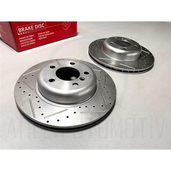 BMW F10 F11 SPOR DELİK PERFORMANS ÖN FREN DİSKİ TAKIM 330MM