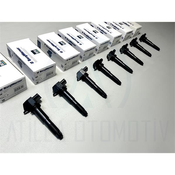 8 x PORSCHE CAYENNE 955 02-08 4.5 TURBO ATEŞLEME BOBİNİ BERU