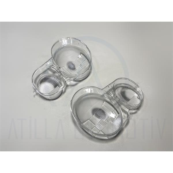 2 x MERCEDES E SERİSİ W210 S210 95-03 ÖN FAR CAMI SOL-SAĞ TAKIM