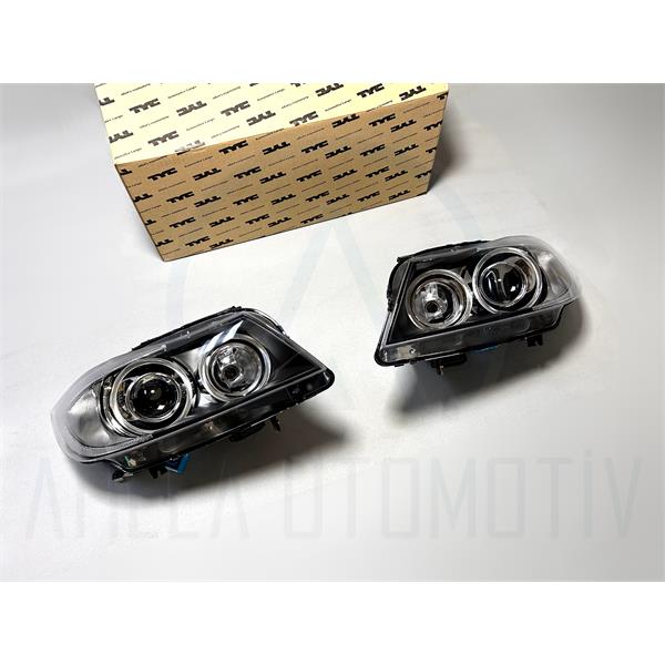 2 x BMW 3 SERİSİ E90 E91 05-09 MERCEKLİ XENON FAR SOL-SAĞ TYC
