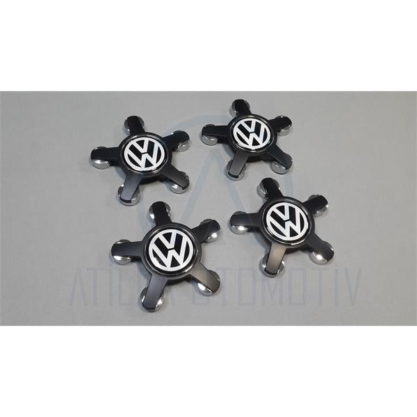VOLKSWAGEN TİGUAN AHTAPOT ÇELİK JANT GÖBEK SETİ SİYAH 5x112