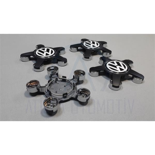 VOLKSWAGEN NEW BEETLE AHTAPOT ÇELİK JANT GÖBEK SETİ SİYAH 5x112