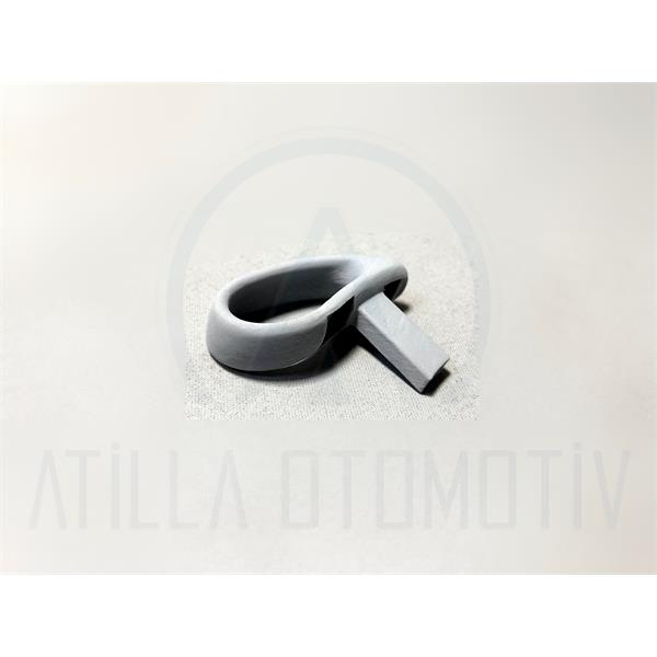 SEAT AROSA 97-04 KOLTUK YATIRMA TİLT KOLU ÖN SOL GRİ 3D