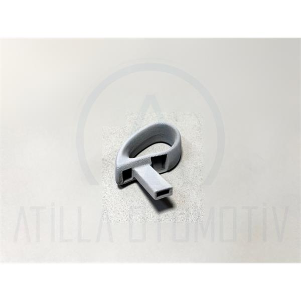 SEAT İBİZA 6L 02-10 KOLTUK YATIRMA TİLT KOLU ÖN SOL GRİ 3D