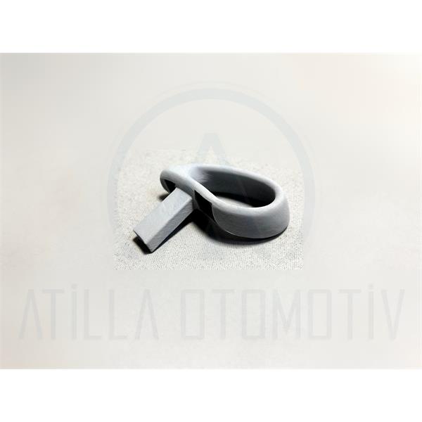 SEAT AROSA 97-04 KOLTUK YATIRMA TİLT KOLU ÖN SAĞ GRİ 3D