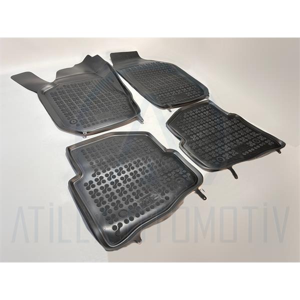 VW POLO 9N 2002-2010 KAUÇUK HAVUZ PASPAS SİYAH REZAW