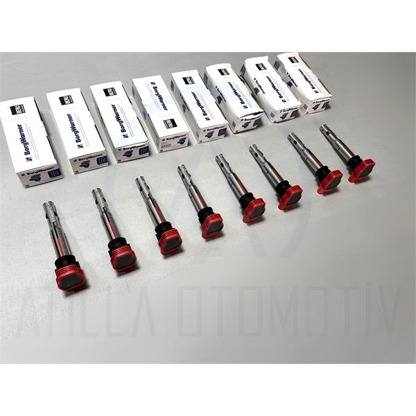 8 x AUDİ R8 2007-2015 4.2 FSİ QUATTRO KIRMIZI R8 BOBİN BERU