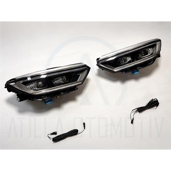 VW PASSAT B8 - B8,5 15-24 MATRİX LED XENON FAR SETİ TAK ÇALIŞTIR