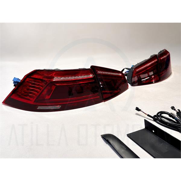 VW PASSAT B8 - B8,5 15-24 MAKYAJLI LED STOP SETİ TAK ÇALIŞTIR