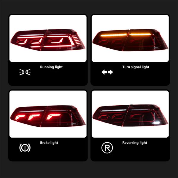 VW PASSAT B8 - B8,5 15-24 MAKYAJLI LED STOP SETİ TAK ÇALIŞTIR