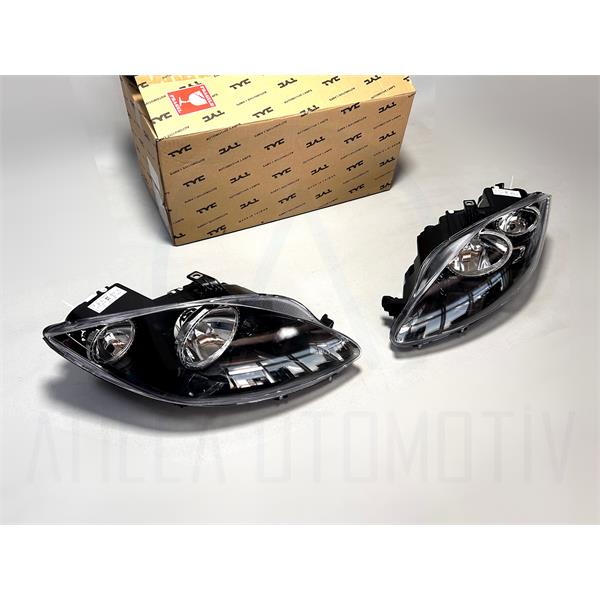 2 x SEAT LEON MK2 1P 06-12 HALOJEN ÖN FAR SOL-SAĞ TAKIM TYC