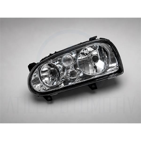 VW GOLF 3 MK3 1992-1998 GOLF 4 TİPİ ŞEFFAF ÖN FAR SOL