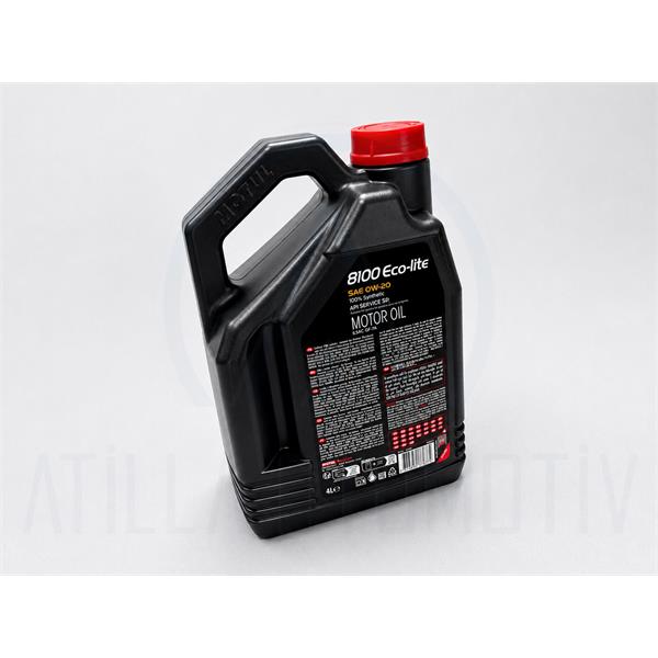 MOTUL 8100 ECO-LİTE 0W-20 MOTOR YAĞI 4LT