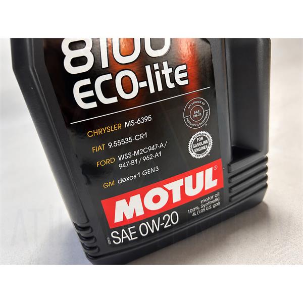 MOTUL 8100 ECO-LİTE 0W-20 MOTOR YAĞI 4LT