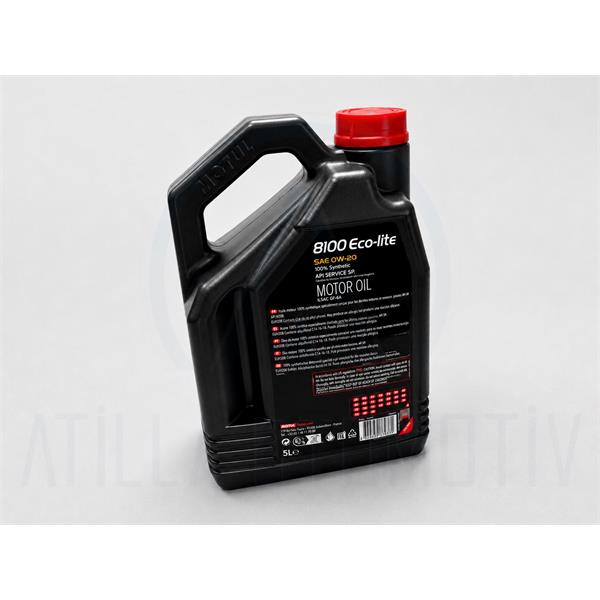 MOTUL 8100 ECO-LİTE 0W-20 MOTOR YAĞI 5LT