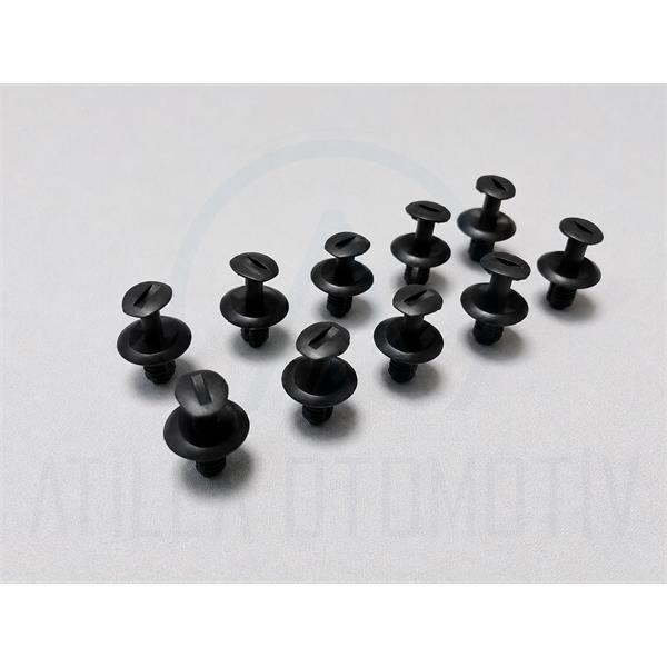 10 x MERCEDES G SERİSİ W463 W465 PANEL DÖŞEME KLİPSİ SİYAH