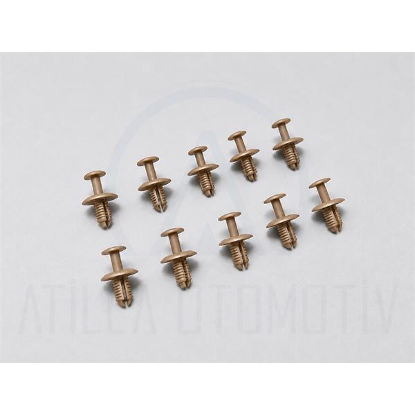 10 x MERCEDES VİTO W639 W447 W448 PANEL DÖŞEME KLİPSİ BEJ