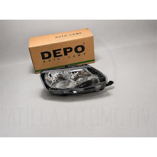 SKODA RAPİD 2012-2022 HALOJEN ÖN FAR SAĞ DEPO