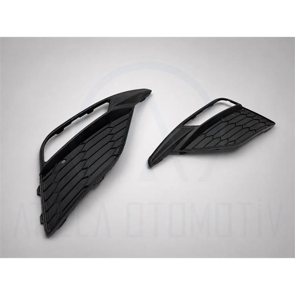 2 x SEAT LEON 5F 16-20 FR ÖN TAMPON SİS FARI ÇERÇEVESİ SOL-SAĞ
