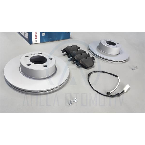 BMW 3 SERİSİ E92 E93 06-13 ÖN FREN DİSKİ + BALATASI TAKIM BOSCH