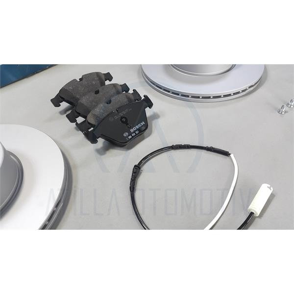 BMW 3 SERİSİ E92 E93 06-13 ÖN FREN DİSKİ + BALATASI TAKIM BOSCH