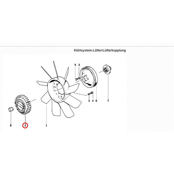 BMW 3 SERİSİ E30 E36 RADYATÖR FAN TERMİĞİ 4 DELİK KÜÇÜK