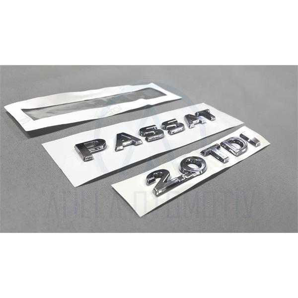 VOLKSWAGEN PASSAT B7 B8 CC 2.0 TDİ BAGAJ YAZISI TAKIM KROM