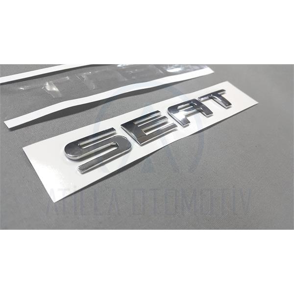 SEAT BAGAJ YAZISI KROM TÜM MODELLER