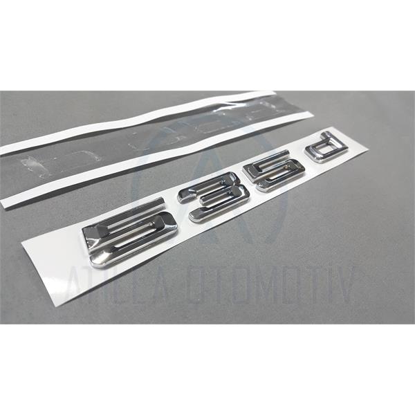BMW 5 SERİSİ E60 F10 F11 2010-2016 535D BAGAJ YAZISI KROM