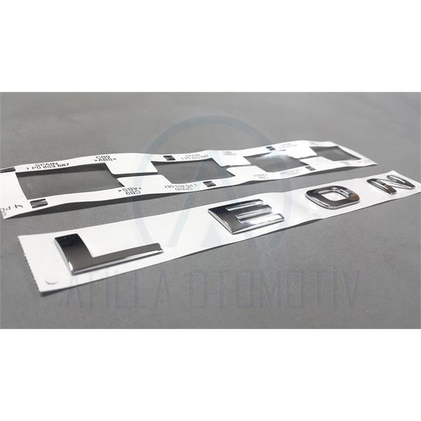 SEAT LEON MK1 MK2 1P 5F 2006-2020 BAGAJ YAZISI KROM ORİJİNAL