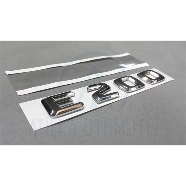 MERCEDES E SERİSİ W211 S211 2002-2009 E200 BAGAJ YAZISI KROM