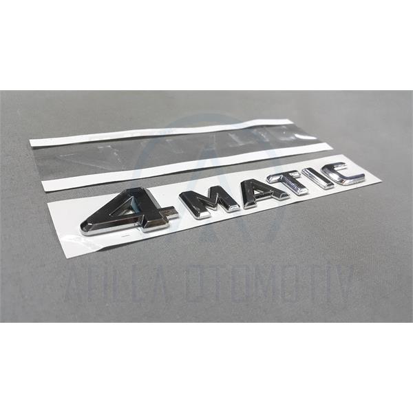 MERCEDES ML SERİSİ W166 2011-2016 4MATİC BAGAJ YAZISI KROM